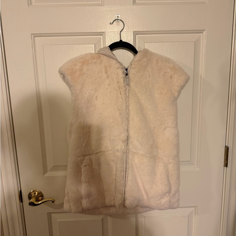 Patagonia Cream Fleece Vest